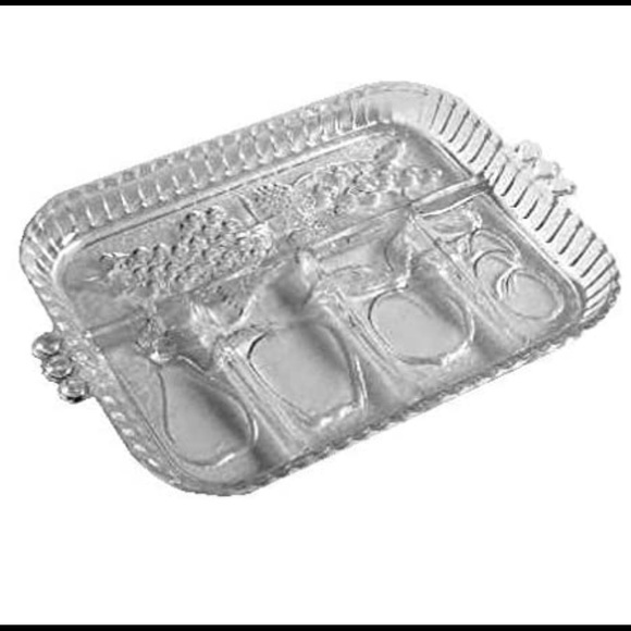 VINTAGE 1940's-1960's INDIANA 5 PART FRUIT SERVER - Picture 2 of 5